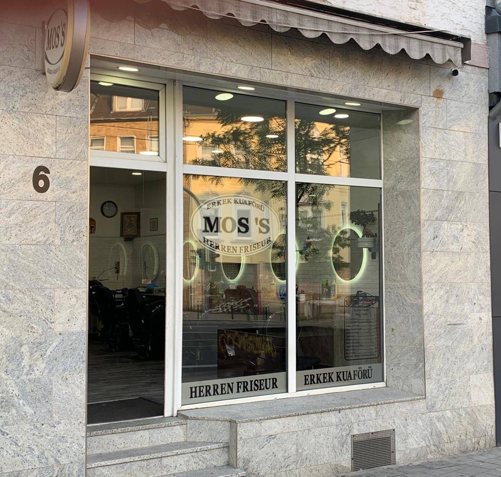 Außenansicht von Mos's Herrenfriseur, Wanheimer Str. 6